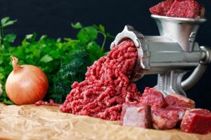 له شدن گوشت در چرخ گوشت