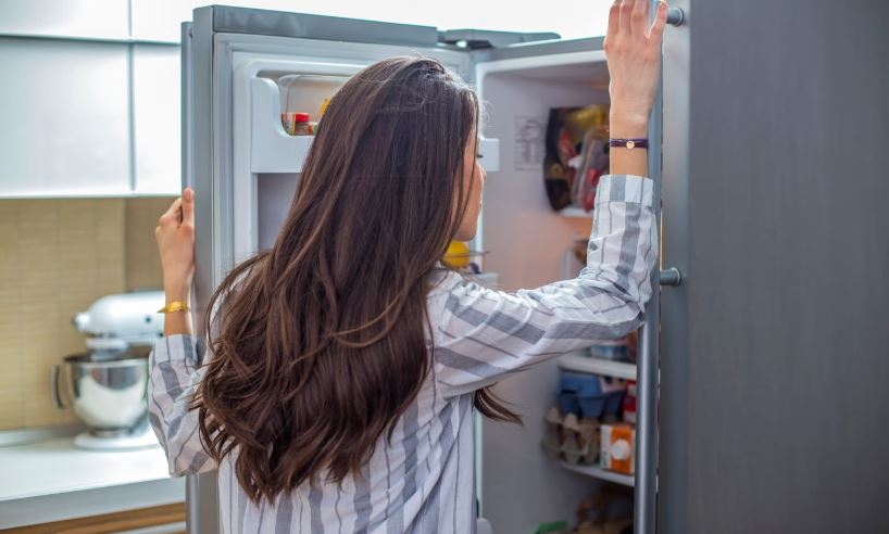 خرابی یا بسته نشدن درب یکی از دلایل سرد نکردن یخچال سوزان