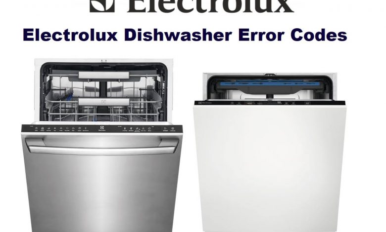 ارور ماشین ظرفشویی الکترولوکس Electrolux