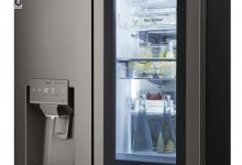 refrigerator freezer lg gr x24fmkbl silver