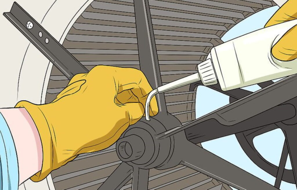 نحوه روغن کاری موتور و یاتاقان های کولر آبی