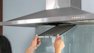 Remove your filters from the range hood