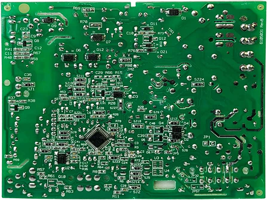 نحوه تعمیر برد الکترونیکی یخچال فریزر زیمنس Siemens