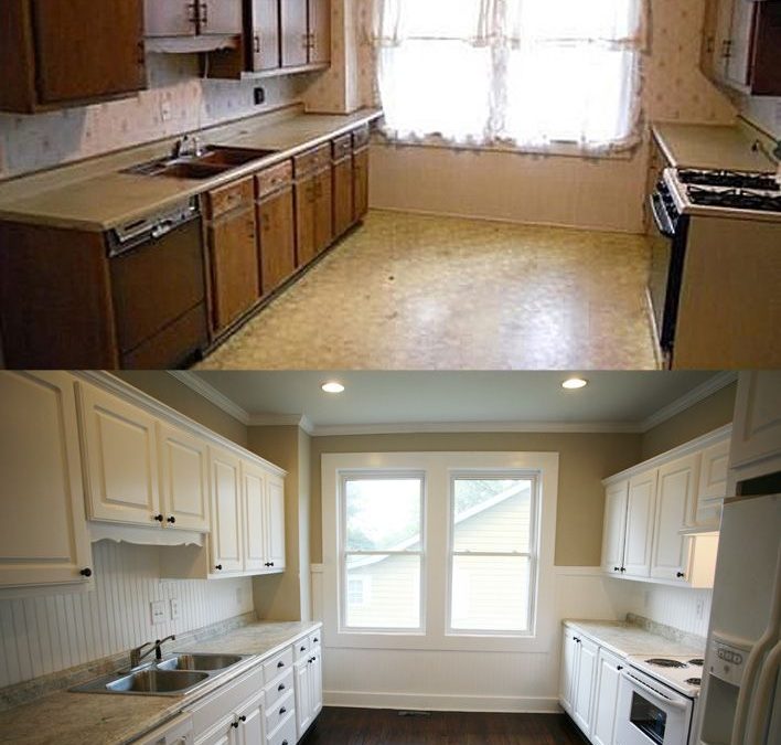 تصاویر قبل و بعد از بازسازی کردن منزل