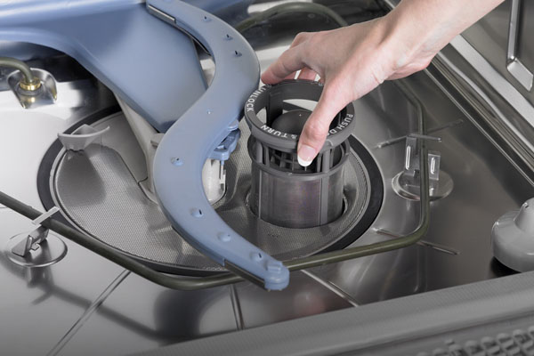 روش تمیز کردن فیلتر ماشین ظرفشویی چگونه است؟
