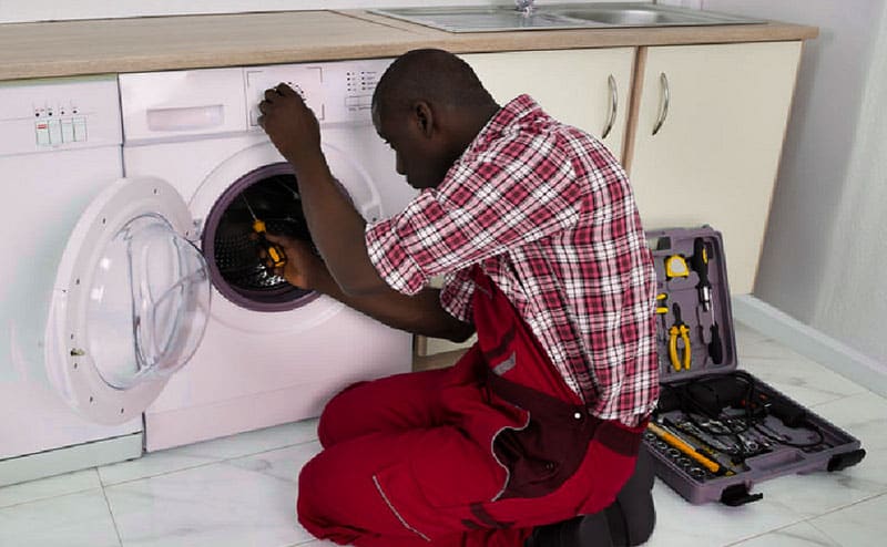 دلیل کار نکردن دور تند ماشین لباسشویی