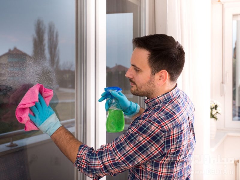 بهترین راهکار برای تمیز کردن و برق انداختن پنجره دوجداره