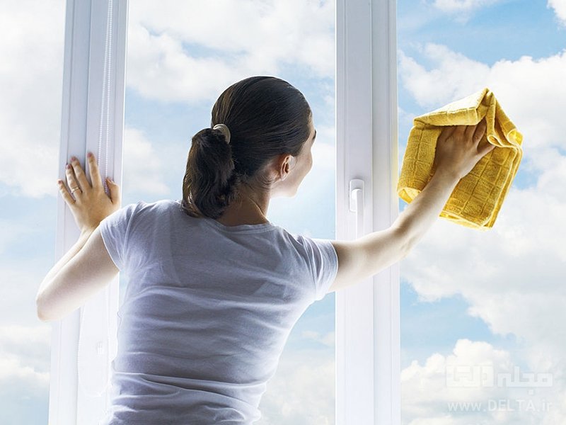بهترین راهکار برای تمیز کردن و برق انداختن پنجره دوجداره