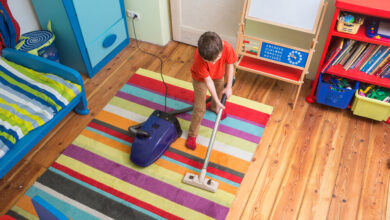 ترفند های تمیز کردن اتاق خواب فرزند