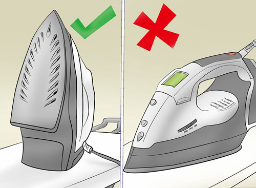 how to use steam iron