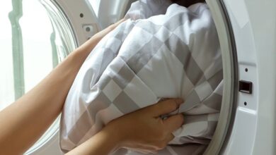 شستن پتو با ماشین لباسشویی
