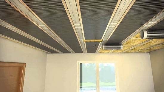 آشنایی با سیستم گرمایش از سقف | بررسی مزایا و معایب گرمایش از سقف