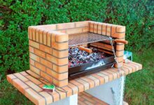 Stone barbecue