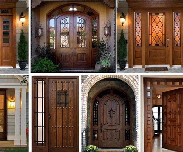 انواع درب چوبی برای ورودی خانه