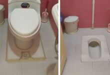 تبدیل توالت ایرانی به فرنگی