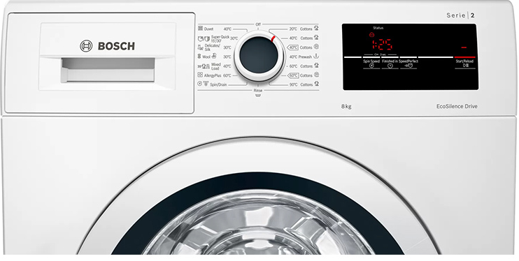 دفترچه راهنمای ماشین لباسشویی بوش