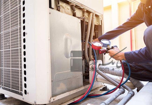 تعمیر کولر گازی چهار برج