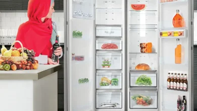 Daewoo refrigerator freezer model DS 3320MW 4
